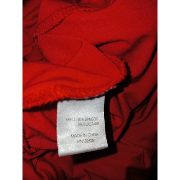 Lovers Friends Bethany Jumpsuit Small Red Women 1 Shoulder Front Tie Belt & Zip‎ - Picture 5 of 15